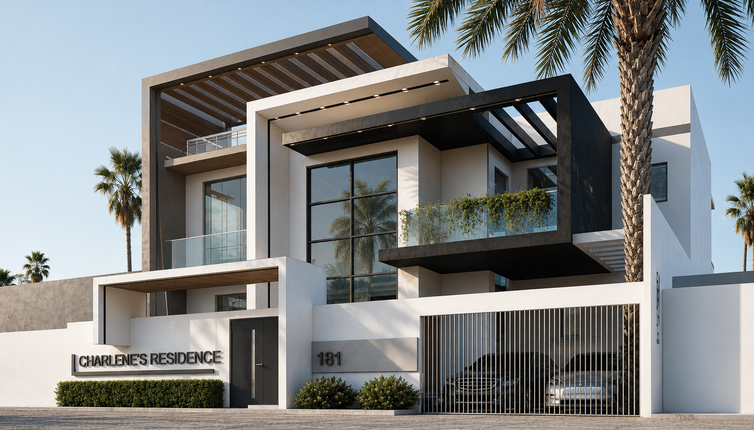 Villa moderne à Abidjan.