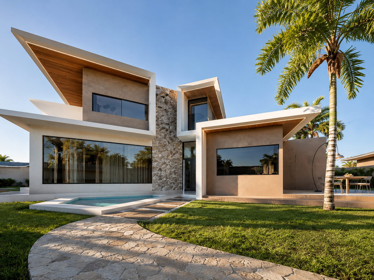 Catalogue de villas modernes.